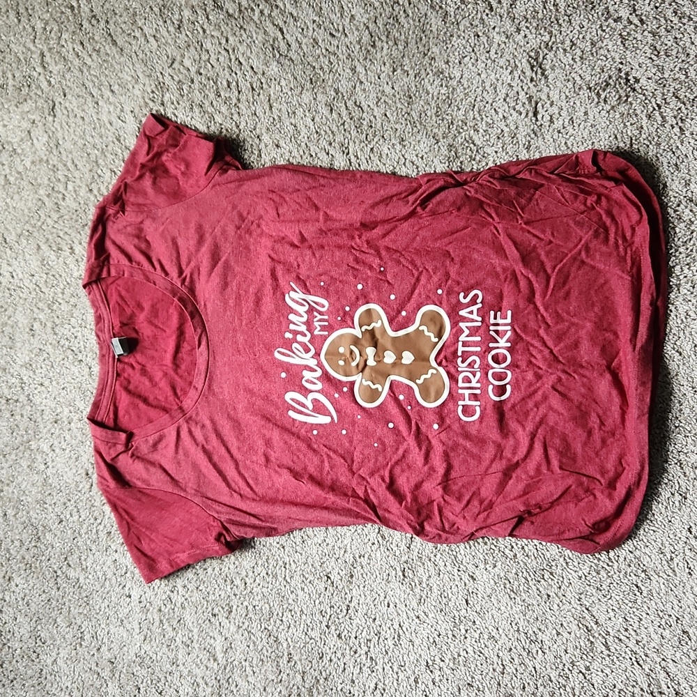 Christmas maternity shirt